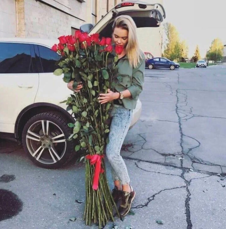 35 роз - 150 см Розы гигантские 1 5 метра